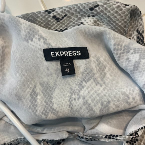 Snakeskin Cami From Express - Picture 4 of 4